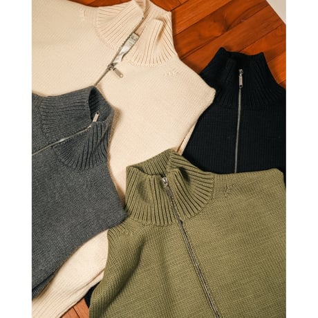 トップス Olde H & Daughter WOOL DS KNIT VEST CATEGORY Olde H