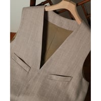 LEA BOBERG D.W. VEST - JP WOOSTED SERGE