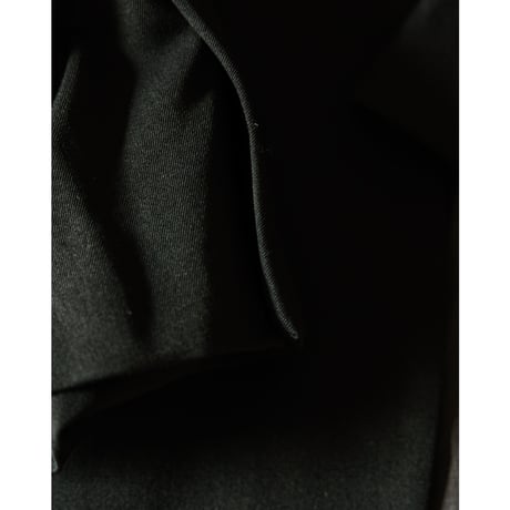 nonnotte Wool Gabardine Draping No Collar N Jacket