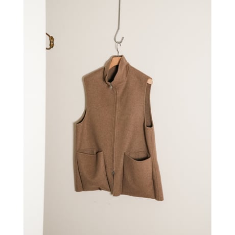 MAATEE&SONS Ex. CASHMERE/MINK REVER VEST