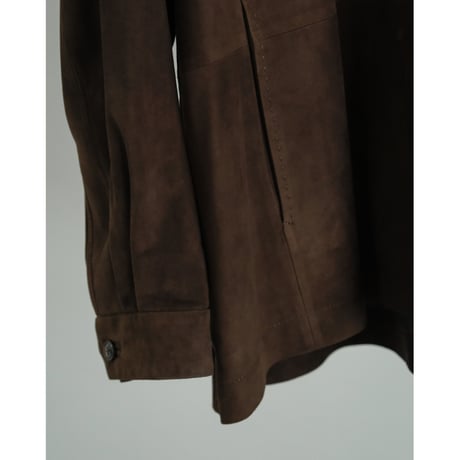 MAATEE&SONS SUEDE SHIRTS JACKET