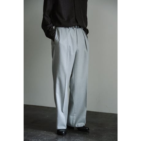 MAATEE&SONS Ex. "DEAD STOCK  CASHMERE002" 永遠SLACKS TYPE-2