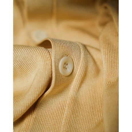 Olde H & Daughter Ex. GOLDEN SILK PLAIN STITCH CARDIGAN