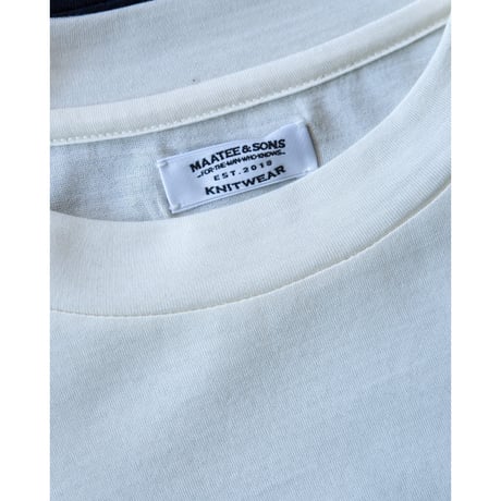 MAATEE&SONS WASHABLE SILK TEE L/S