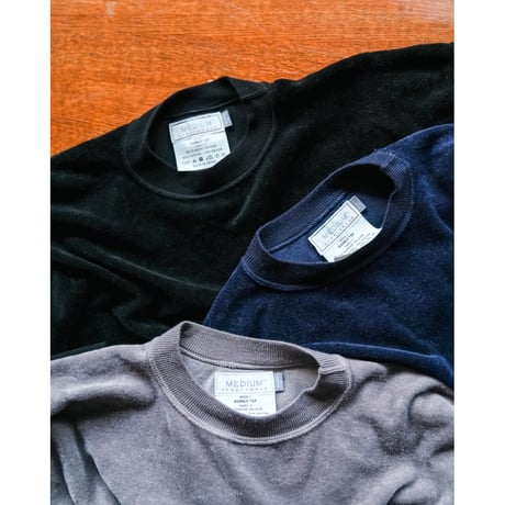 トップス MEDIUM SPORTSWEAR WARMUP VELOUR BK トップス MEDIUM SPORTSWEAR WARMUP VELOUR BK トップス MEDIUM