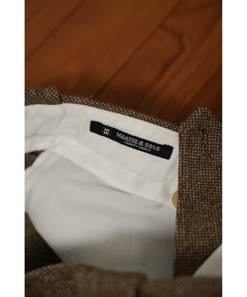 MAATEE&SONS Herringbone JEFFERY size2 MAATEE&SONS・マーティー