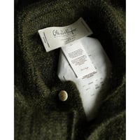 Olde H&Daughter SILK MOHAIR WRAP STITCHES SHIRTS CARDIGAN