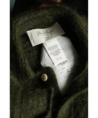 Olde H&Daughter SILK MOHAIR WRAP STITCHES SHIRTS CARDIGAN