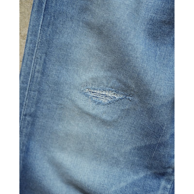 パンツ maatee&sons FLARE DENIM REPAIR - INDIGO1 FLARE DENIM repair(1(MEN) Indigo/インディゴ): MAATEE&SONS