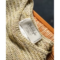 Olde H&Daughter COTTON WRAP STITCHES BOAT NECK P/O