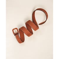 Anderson's Ex. WRAPPED-BUCKLE NUBUCK BELT