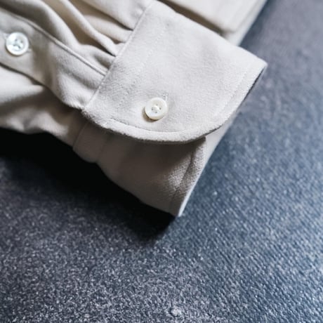 RAKINES Cotton work flannel B.D. shirt