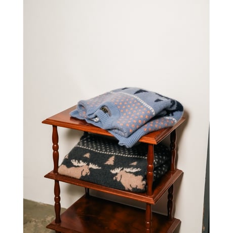 MAATEE&SONS CASH JACQUARD P/O SWEATER "TONAKAI"