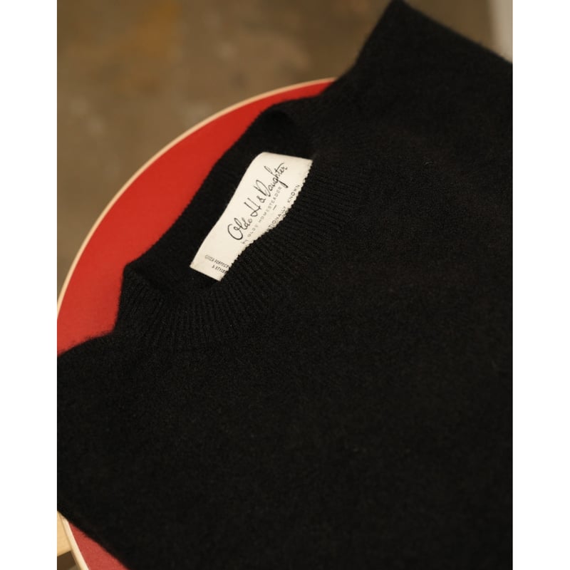 Olde H & Daughter AGED CASHMERE PLAIN STITCH CA