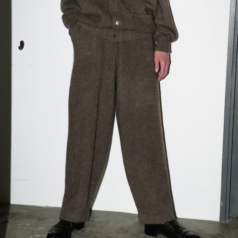 WALENODE innocent YAK Wide tapered pants | Mus