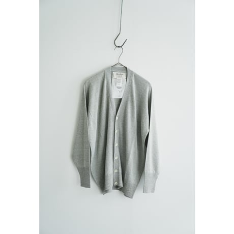 Olde H&Daughter LINEN SILK PLAIN STITCH V NECK C/D