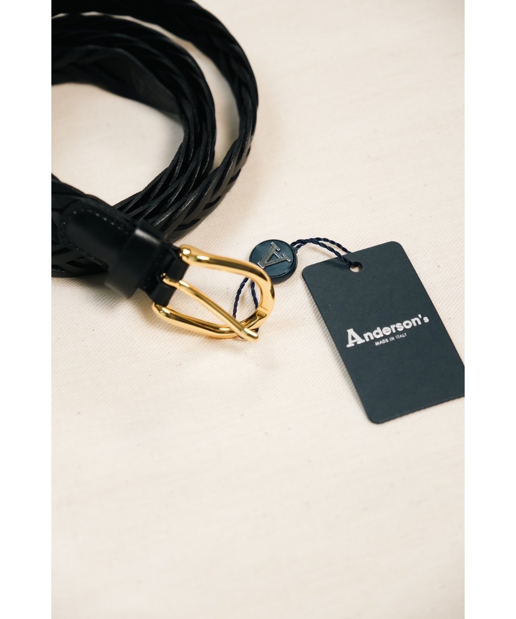 Anderson's Ex. LEATHER MESH BELT 105/2.0 | Must