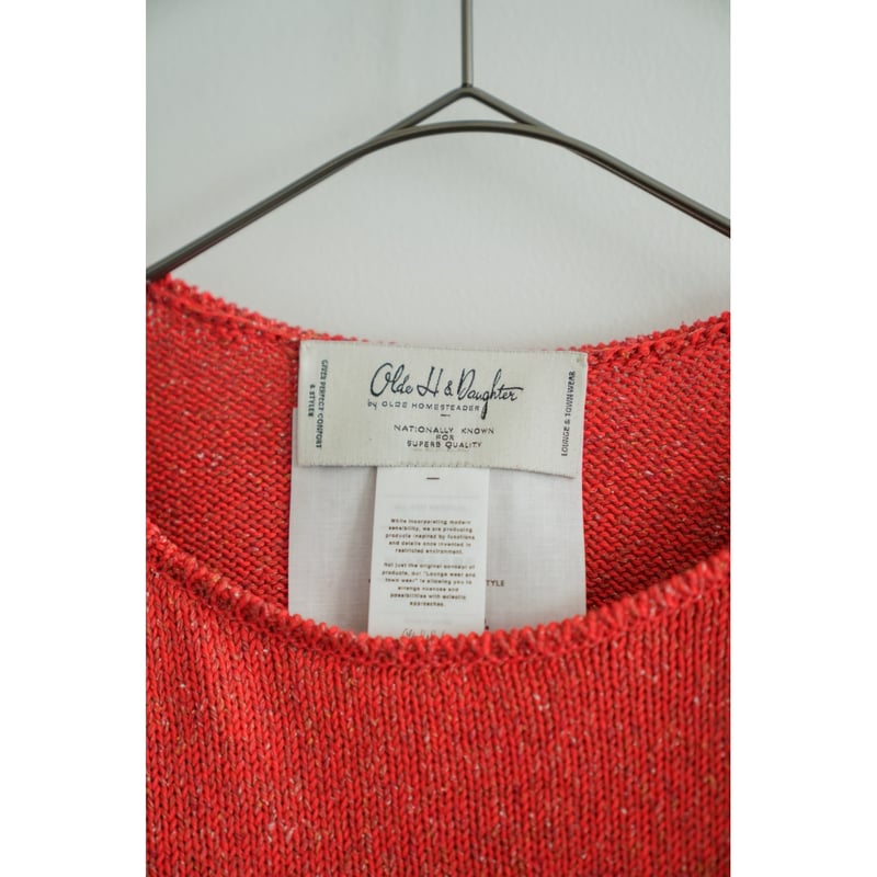 Olde H & Daughter Ex. SILK COTTON BOAT NECK/HA