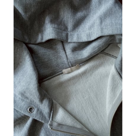 ULTERIOR Ex. FADED SILKY TERRY RW SWEAT FULL ZIP HOODIE