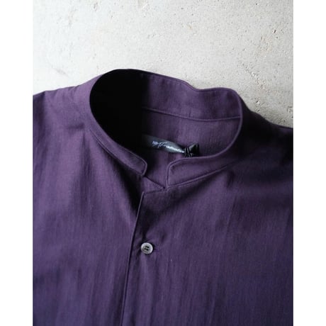 tilt the authentics Ex. Cashmere Blend Stand Collar Shirt