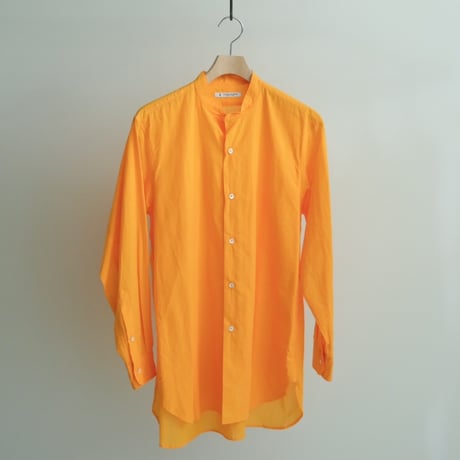 MAATEE&SONS "160番 TANSHI" 半無双BAND COLLAR SHIRTS