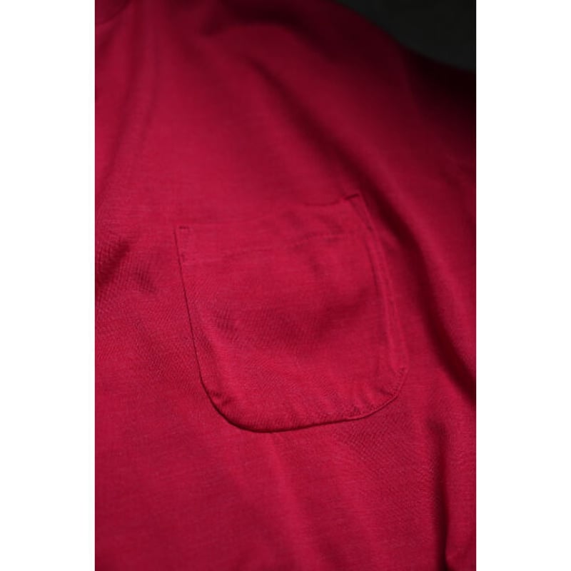 MAATEE&SONS Ex. WASHABLE SILK POCKET-TEE | Must