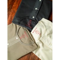 Olde Homesteader INTERLOCK HENLEY NECK LONG SLEEVE