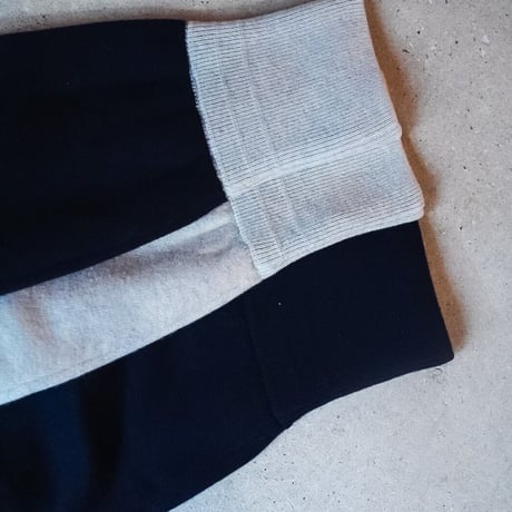 MAATEE&SONS Ex. SUPER160's WOOL PILE HOODIE "m&m"⁣