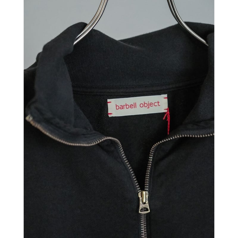 barbell object zip sweat | MusterWerk