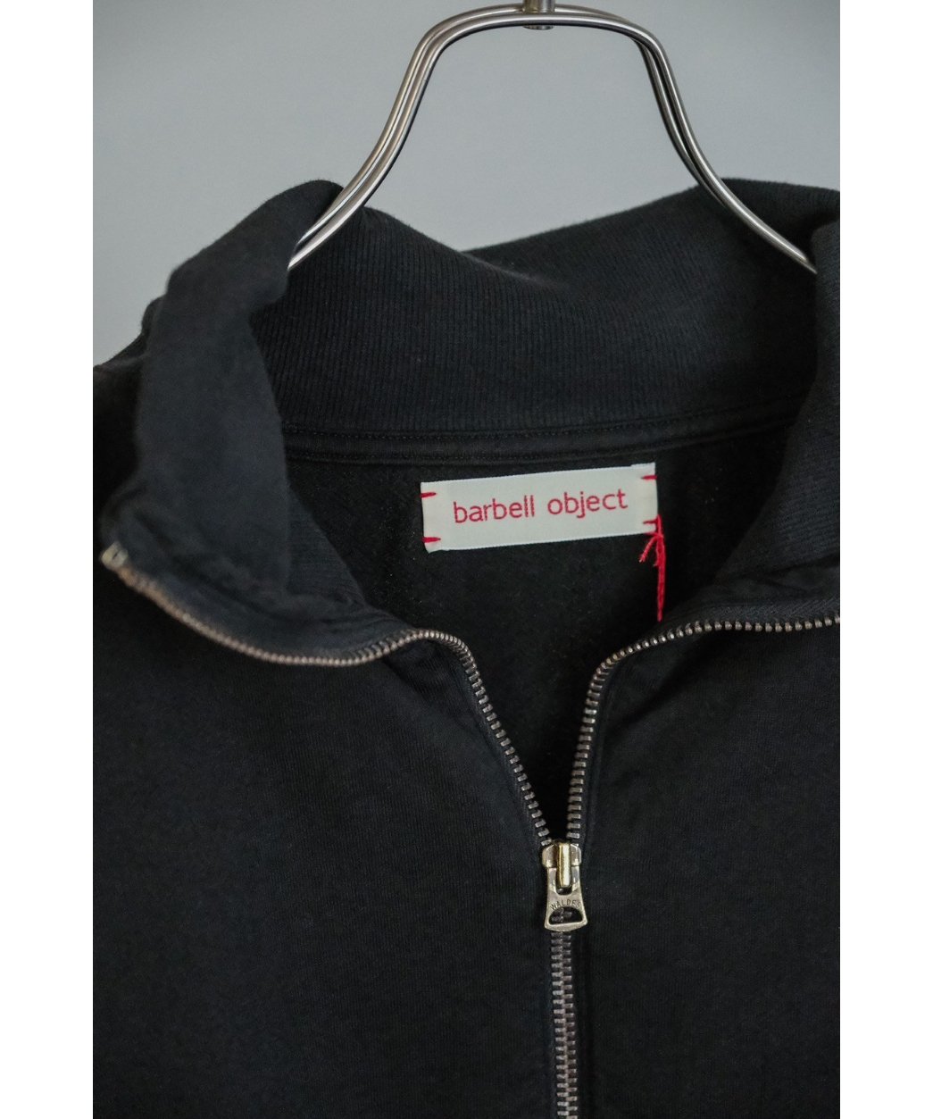 barbell object zip sweat　バーベルオブジェクト original