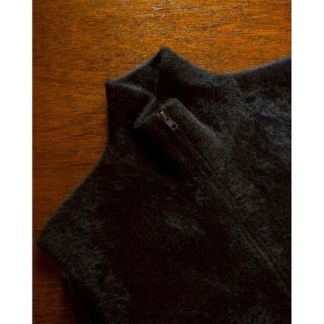 RAINMAKER FOX CASHMERE  ZIP-UP VEST