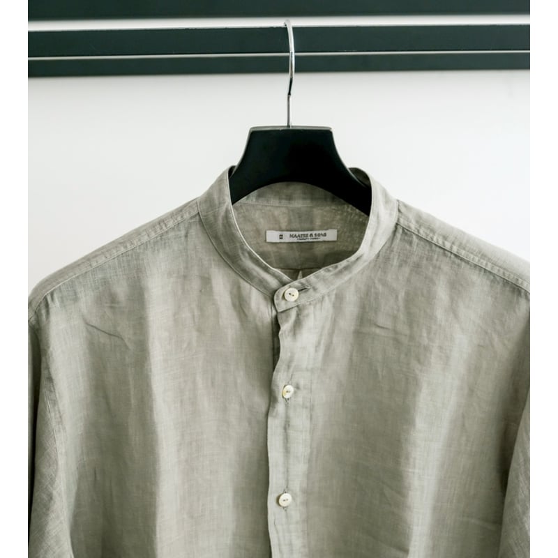 MAATEE&SONS ドS LINEN PULLOVER SHIRTS | MusterWerk