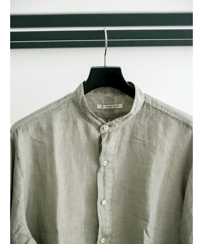 MAATEE&SONS ドS LINEN PULLOVER SHIRTS | MusterWerk
