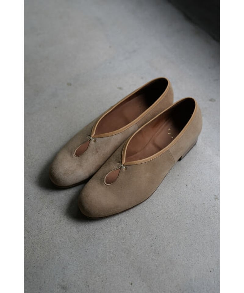美品 Post Production Tear Pumps 特別仕様 25.5 Post Production】Tear Pumps / Mesh Sand Beige – Mo