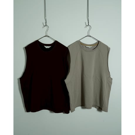 ANCELLM FADED SLEEVELESS T-SHIRT