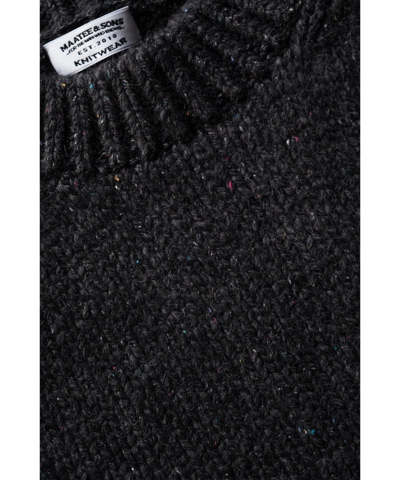 MAATEE&SONS Cash/Si MIXING YARN P/O SWEATER | M MAATEE&SONS Cash/Si MIXING YARN P/O SWEATER | M