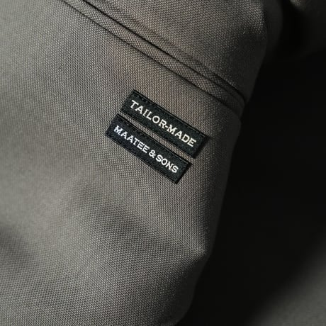 MAATEE&SONS UNCON SINGLE TAILORED "WOOLMOHAIR"