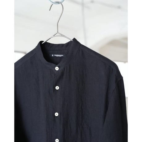MAATEE&SONS "極上LINEN薄" PULL OVER SHIRT