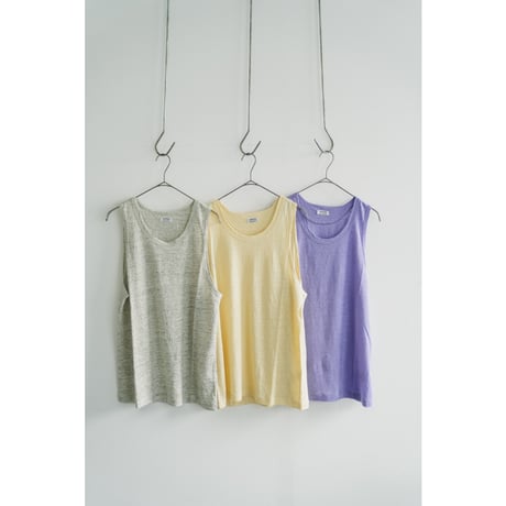MAATEE&SONS TANKTOP LINEN天竺