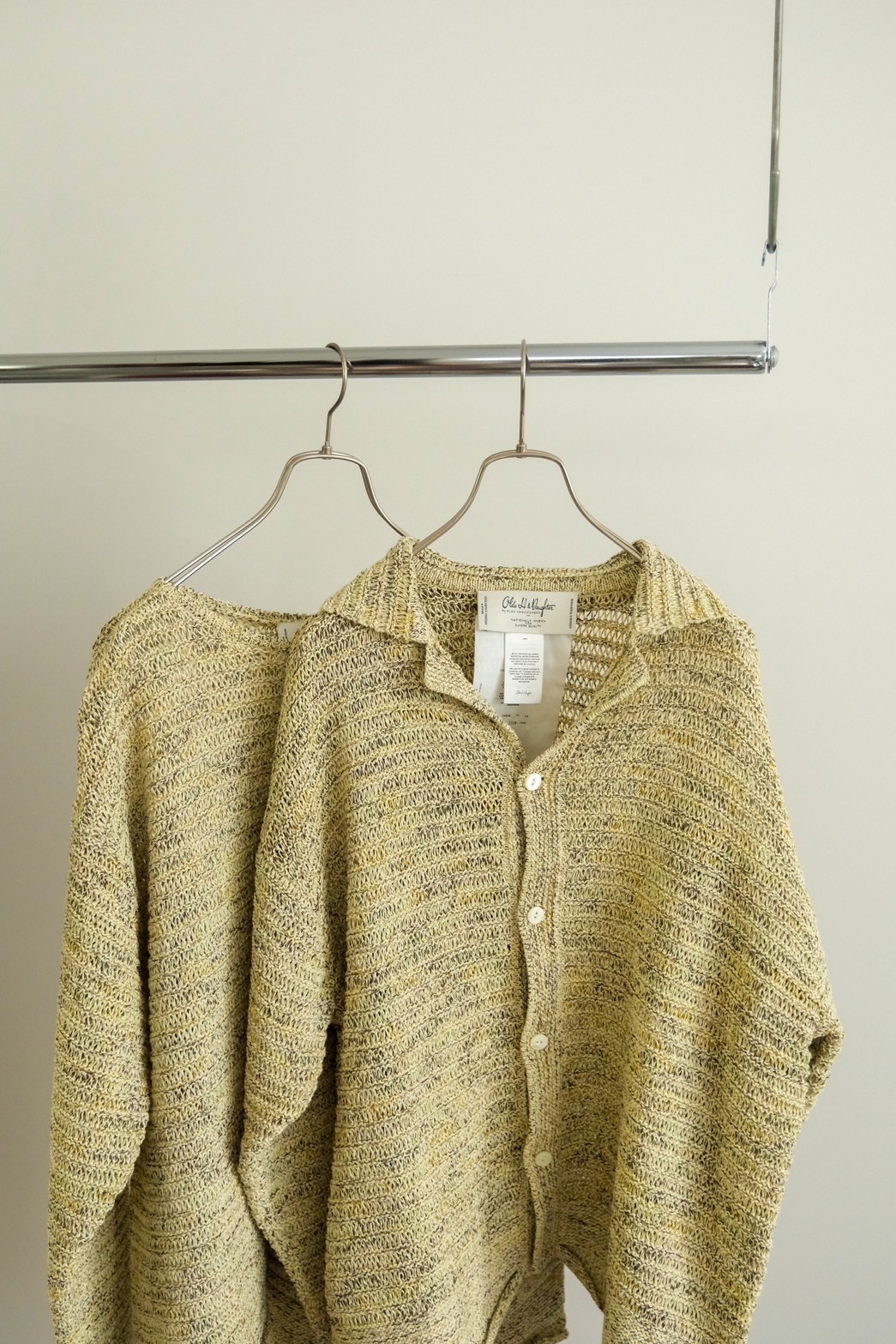 Olde H&Daughter COTTON WRAP STITCHES CARDIGAN |