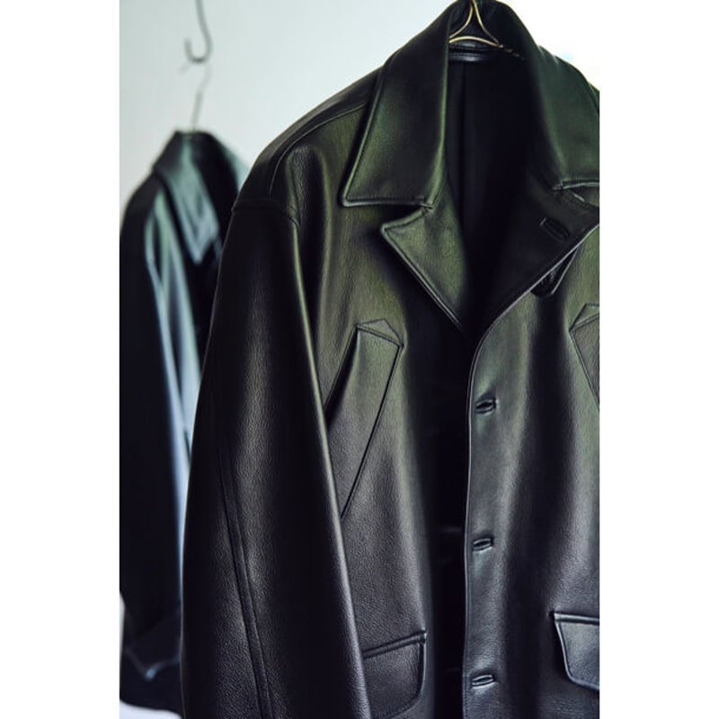 MAATEE&SONS LAMB LEATHER ARMY JACKET | MusterWerk