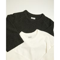 WALENODE "Paper Boucle" Raglan Sleeve Tee