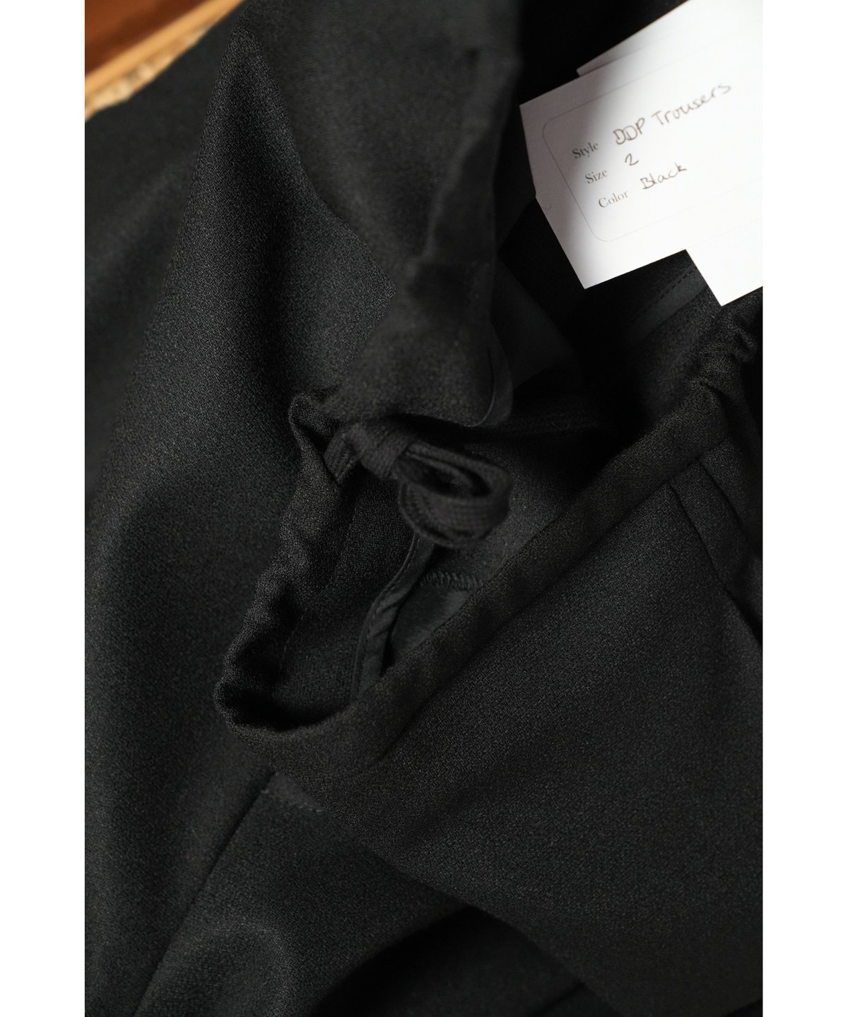 LEA BOBERG D.D.P. TROUSERS - BRITISH WOOL CREPE