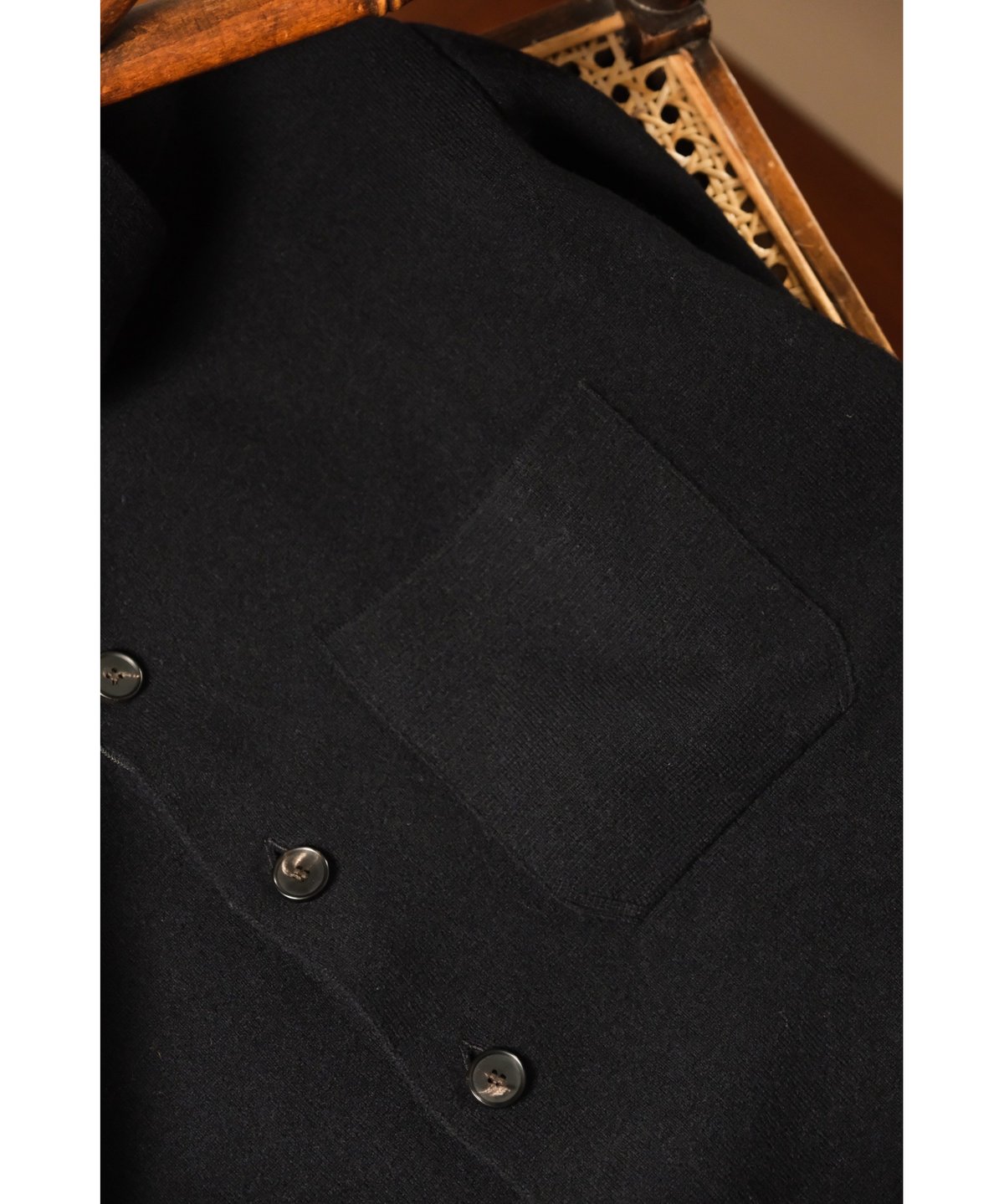 The CLASIK MILLED FINE WOOL SHIRT CARDIGAN | Mu The CLASIK MILLED FINE WOOL SHIRT CARDIGAN | Mu