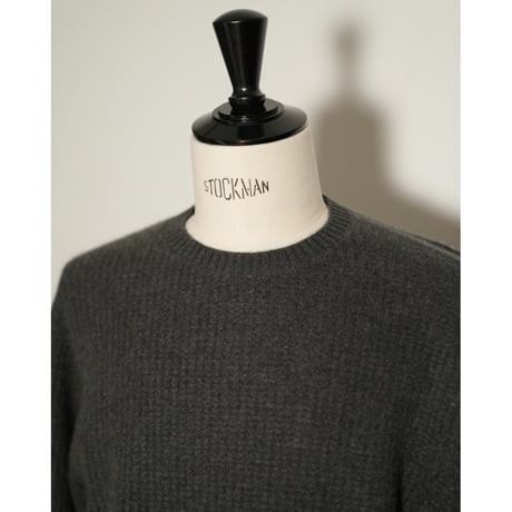 MAATEE&SONS BABY CASH WAFFLE SWEATER