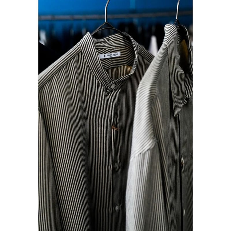 MAATEE&SONS BAND COLLAR SHIRTS | MusterWerk