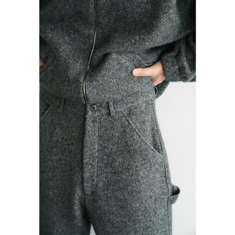 【26AW受注】Olde H&Daughter Ex. BOILED NEP WOOL PT