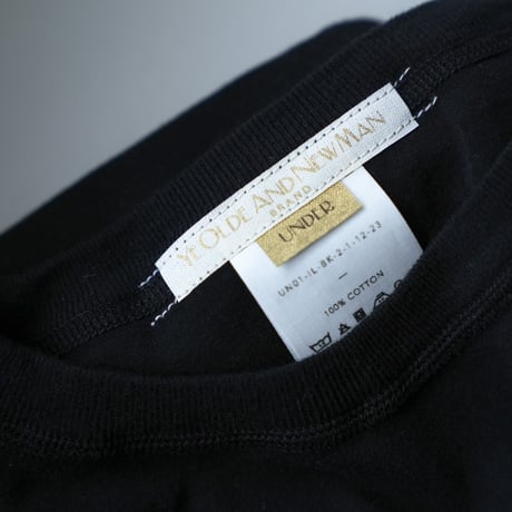 YE OLDE & NEW MAN "UNDER" INTERLOCK L/S "narrow neck"