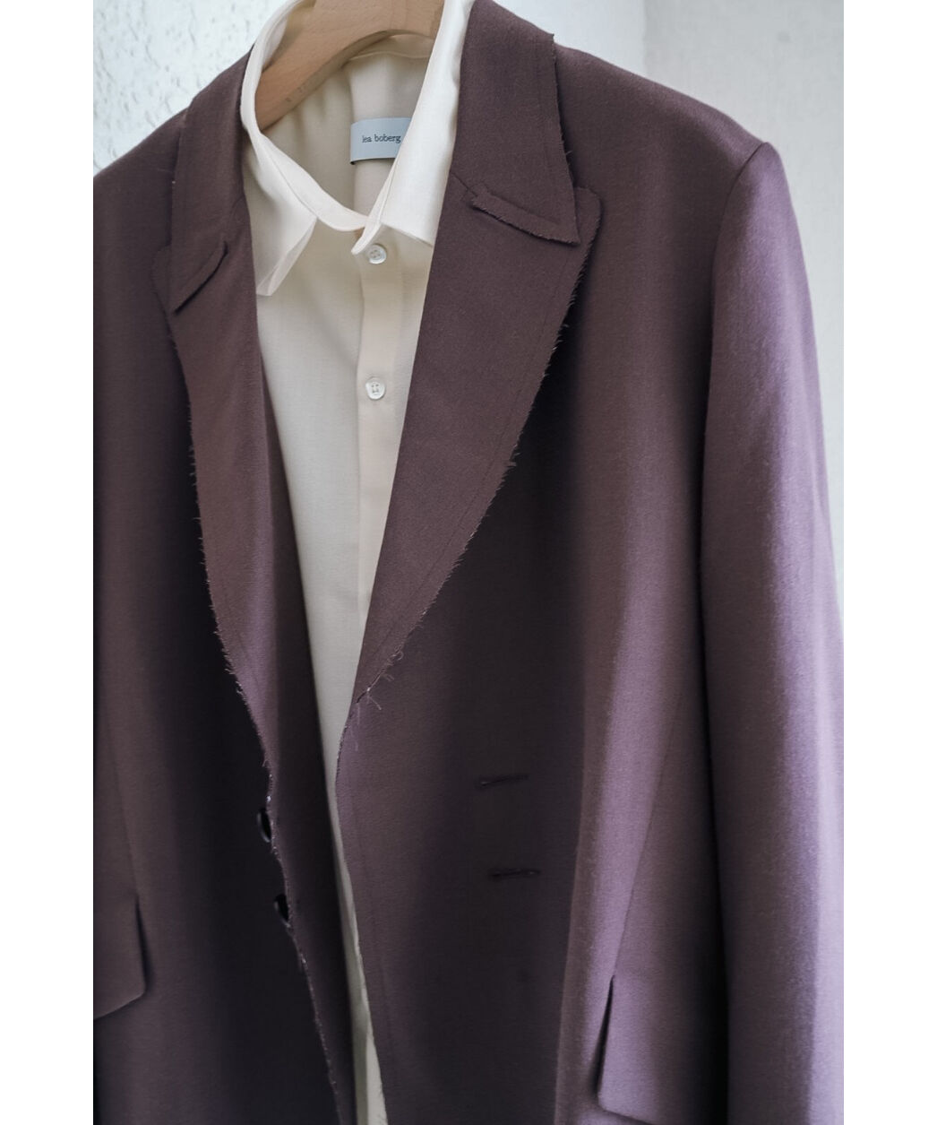 LEA BOBERG S.C. SHIRT - WOOL CREPE | MusterWerk