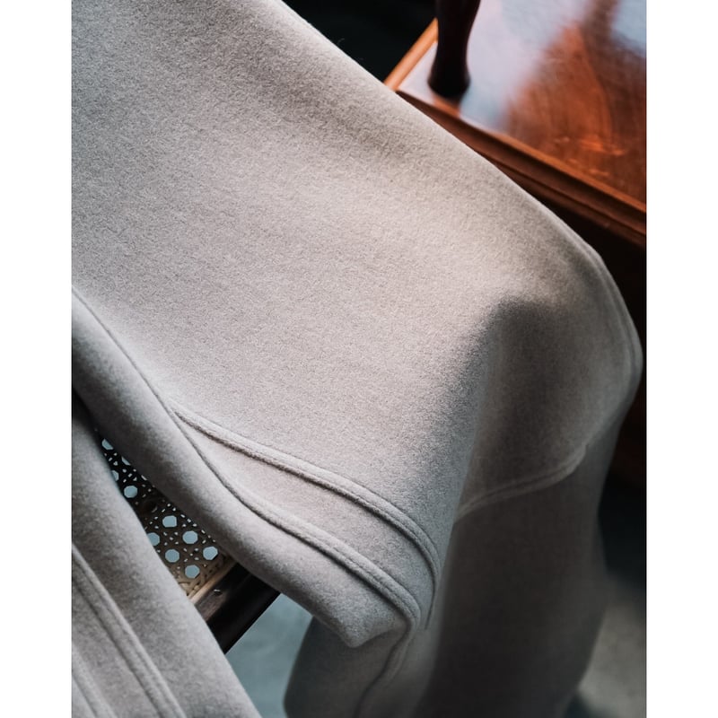 MAATEE&SONS Ex. CAMEL PILE MELTON DOUBLE-KNEE P